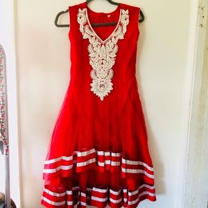 Elegant Indian wedding dress